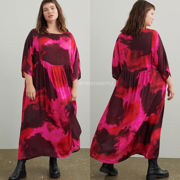 Anthropologie Lysandra Tie-Dye Maxi Dress - Picture 4 of 9
